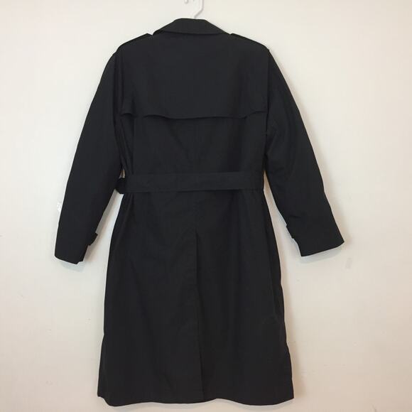 (9) DLA Garrison Collection Mens Army Trench Coat Size 46R Military Jacket Lined - Picture 4 of 8
